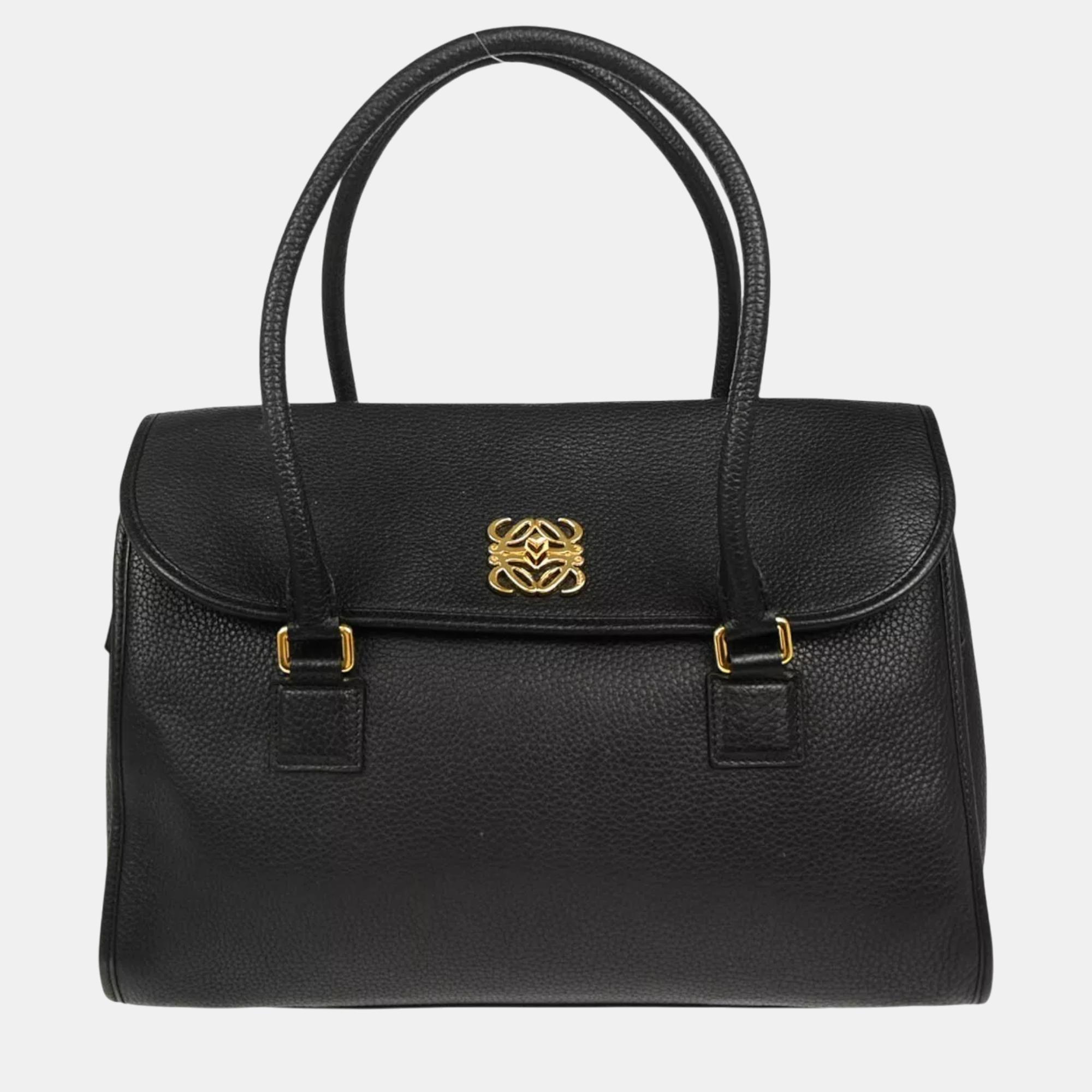 

Loewe Black Alamo 36 Handbag