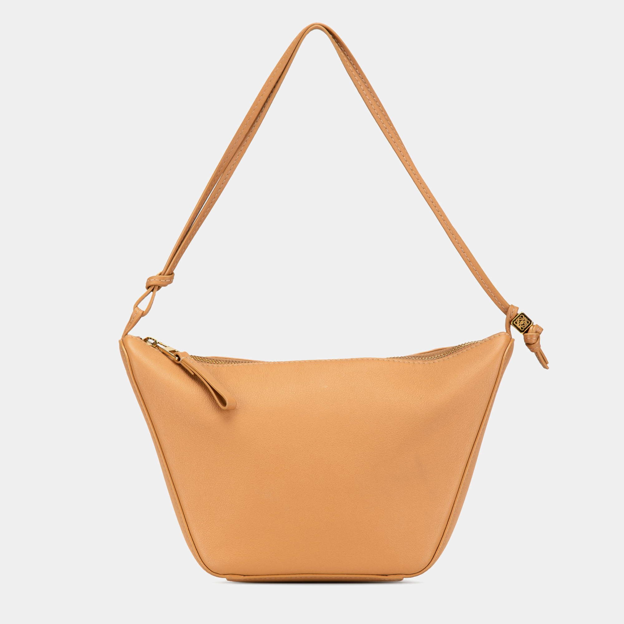 

Loewe Brown Mini Leather Hammock Hobo