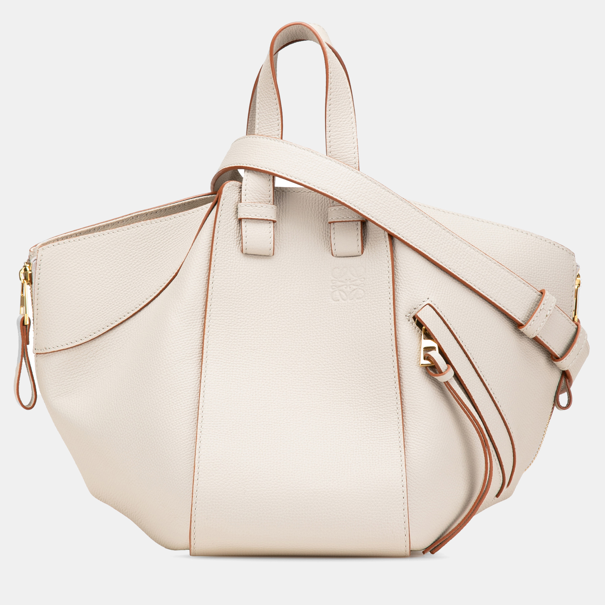 

Loewe Brown Grained Calfskin Small Hammock Bag