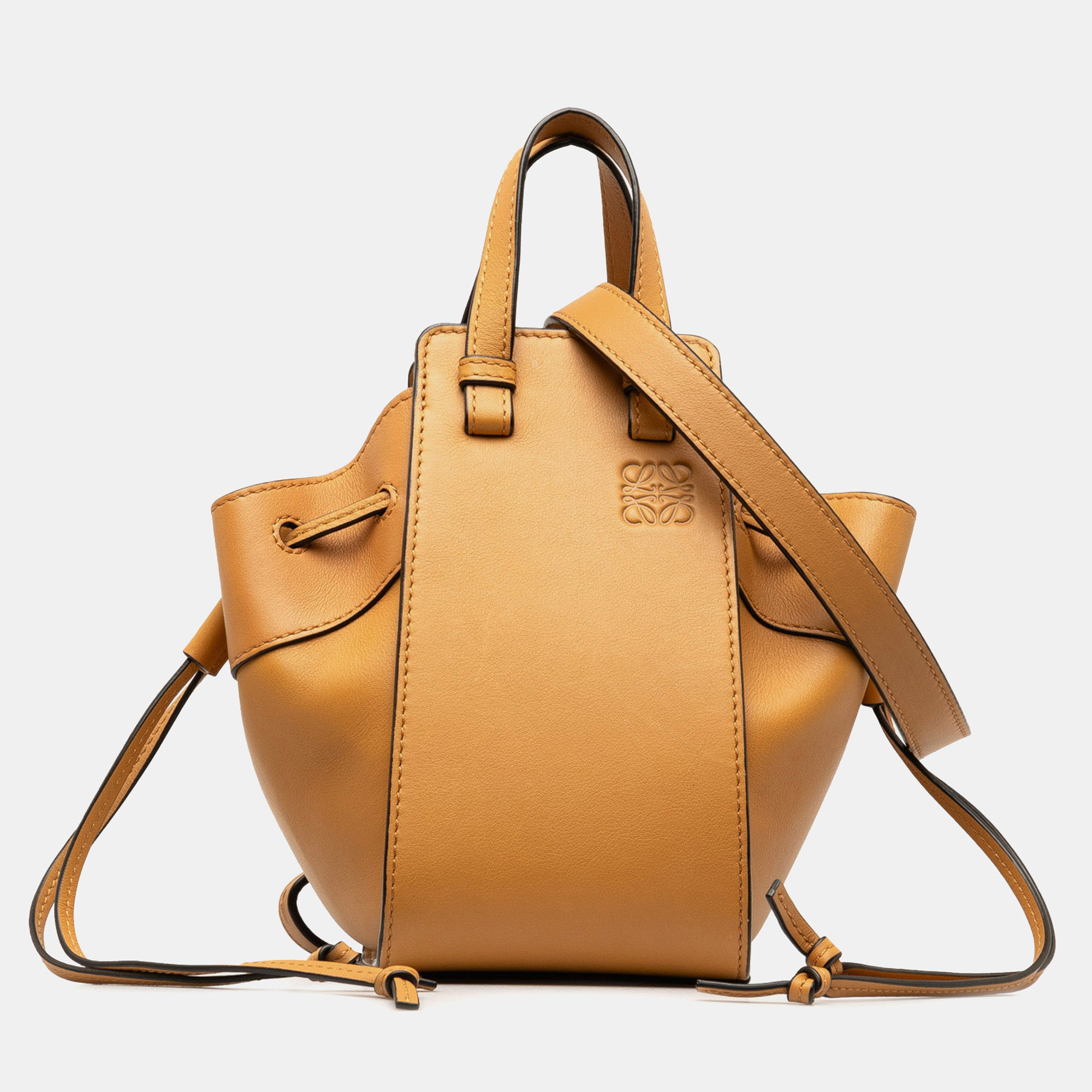 

Loewe Brown Mini Hammock Bag