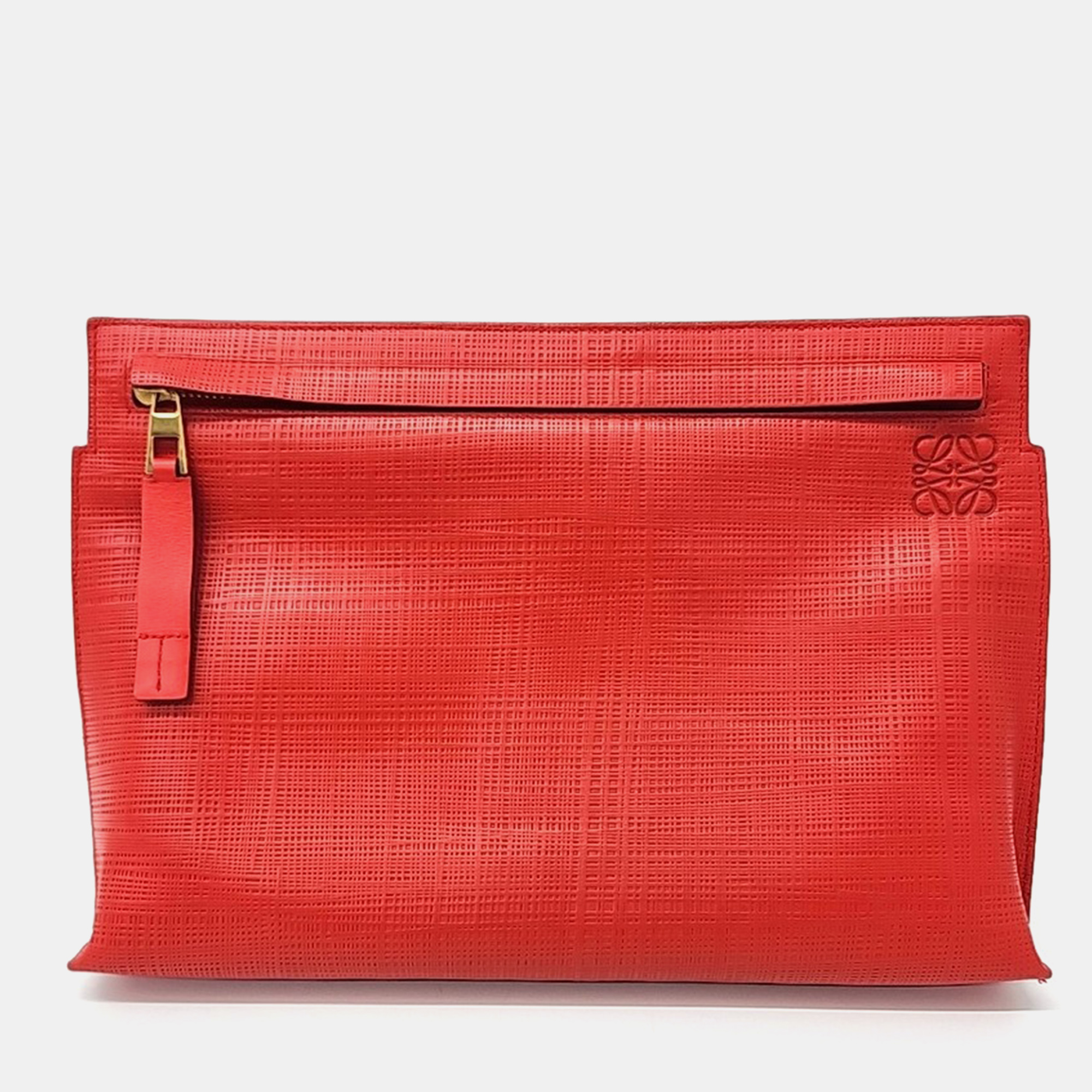 

Loewe Red Leather Clutch bag