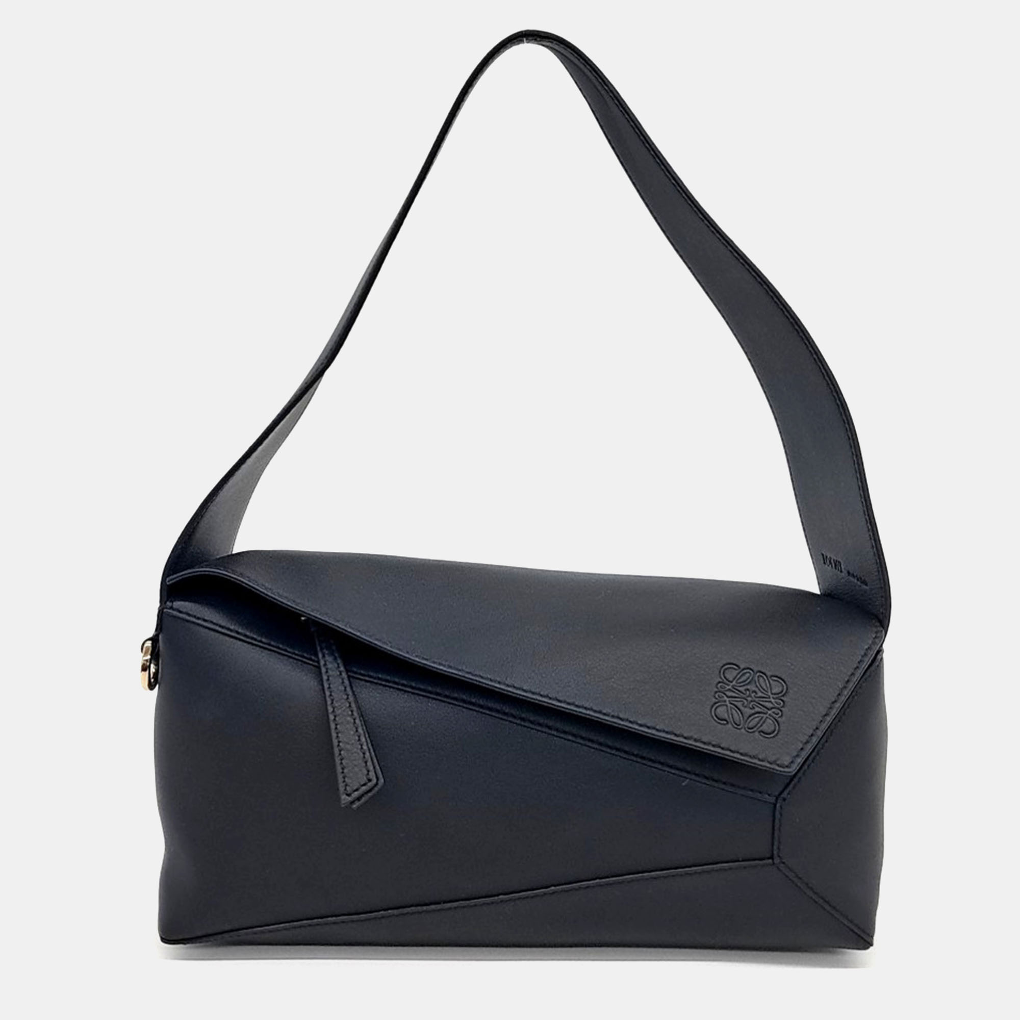

Loewe Black Leather Puzzle Hobo Bag