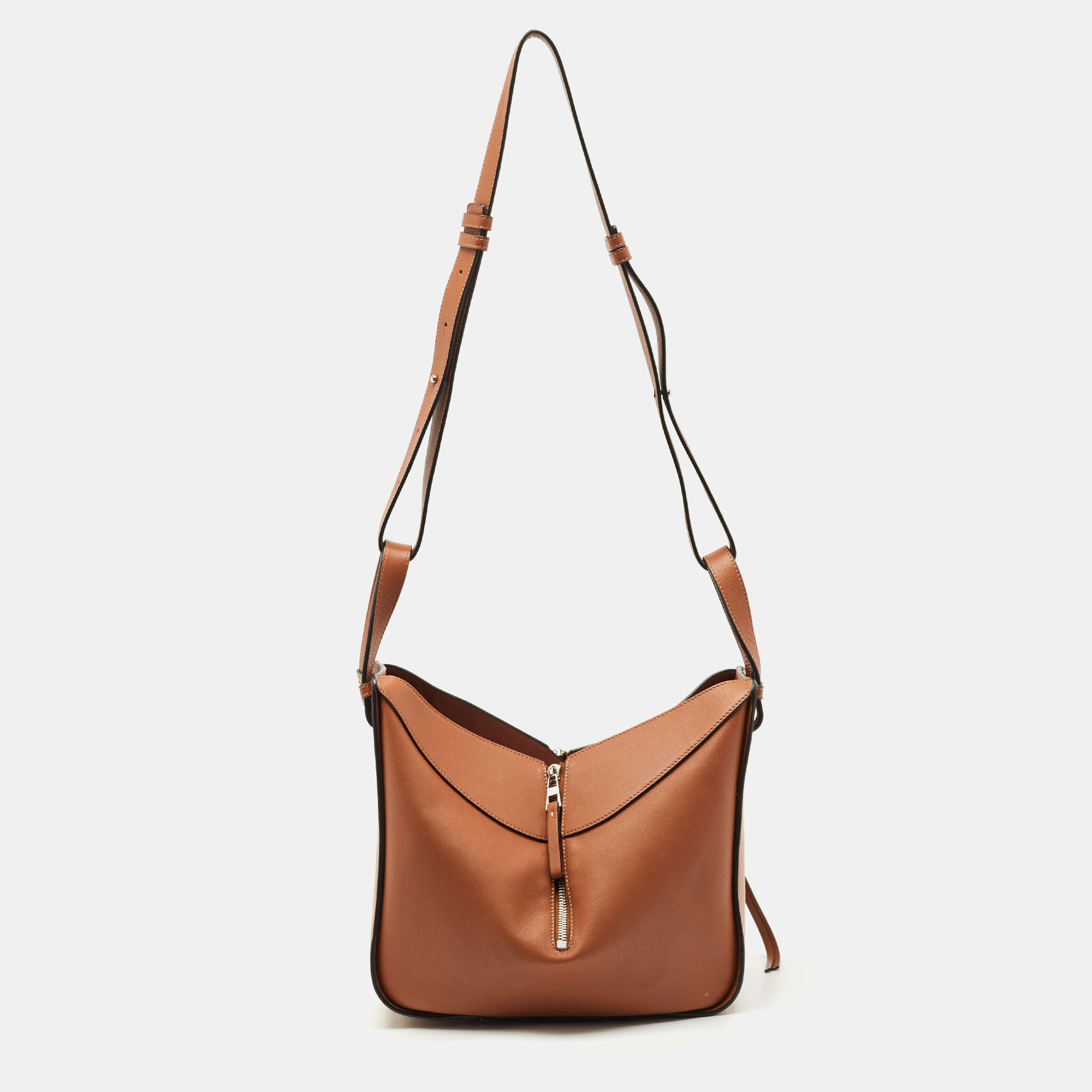 

Loewe Brown Leather  Hammock Shoulder Bag