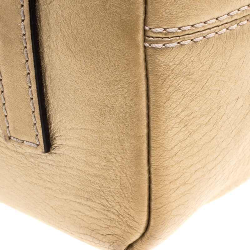 Loewe Balloon Bag in Beige Canvas and Brown Leather Cloth ref.560894 - Joli  Closet