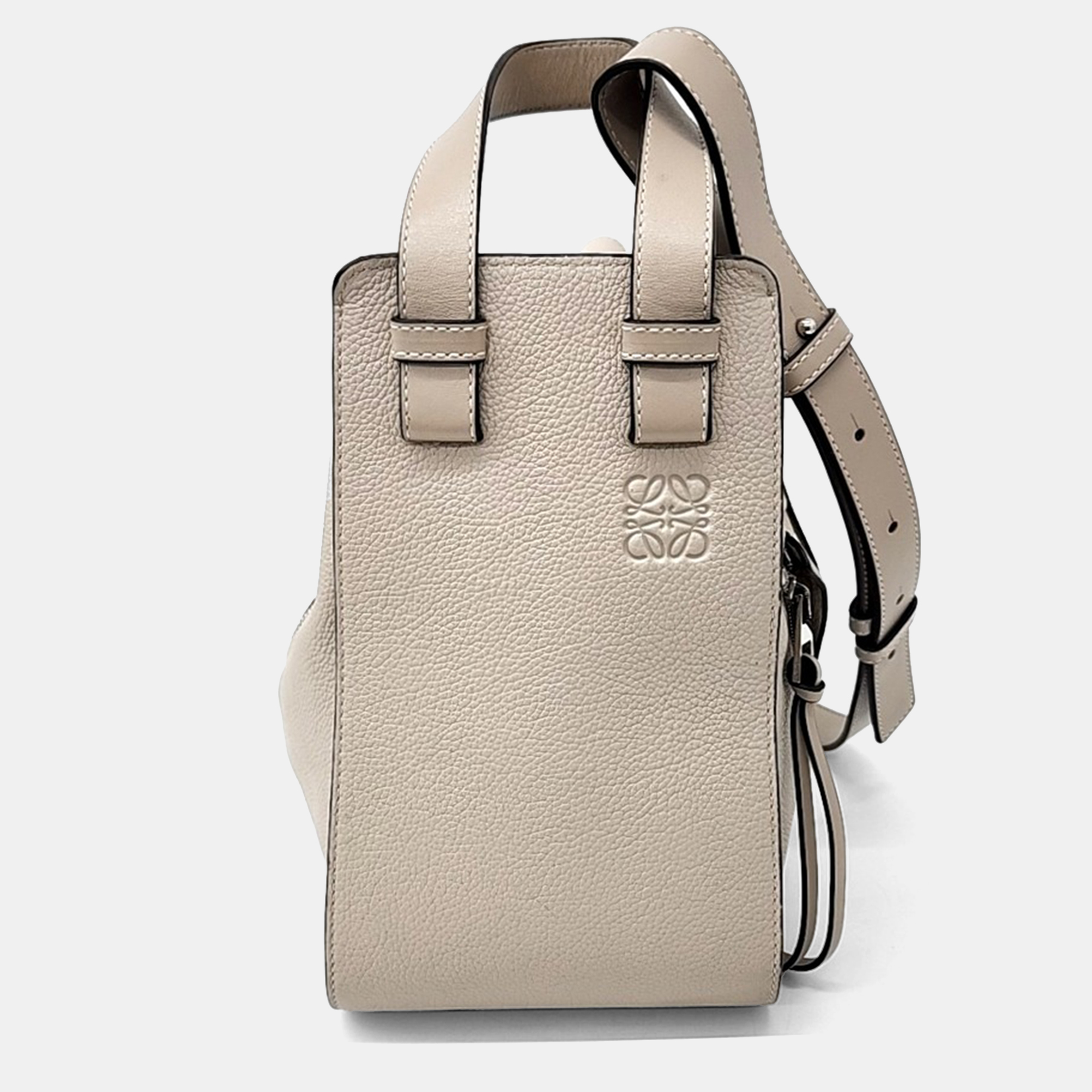 

Loewe Beige Leather Hammock Bag Small