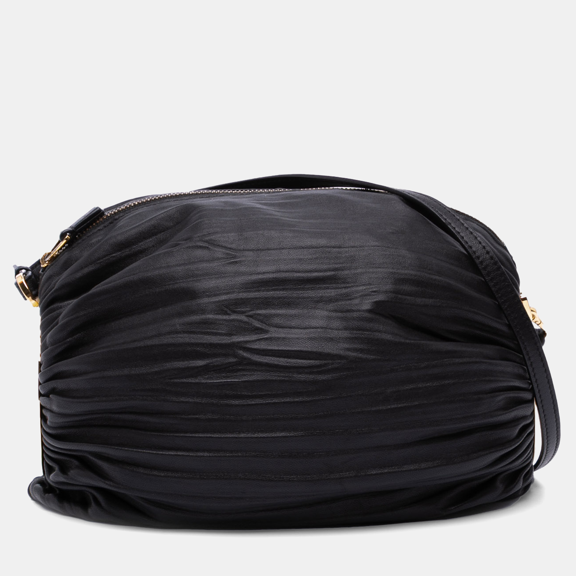 

Loewe Black Pleated Nappa Bracelet Pouch