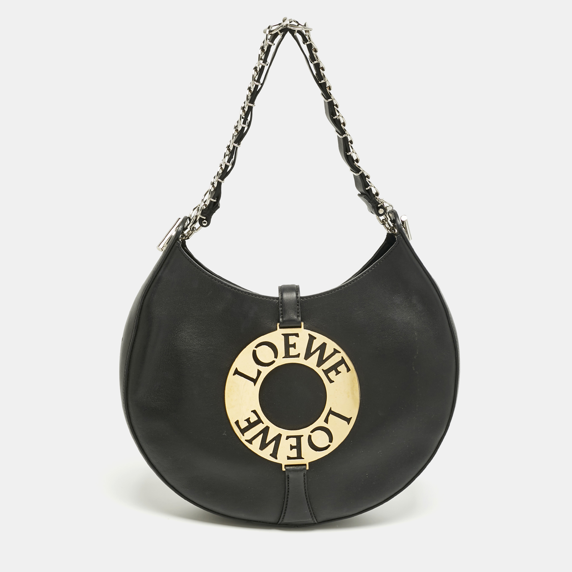 

Loewe Black Leather Joyce Hobo