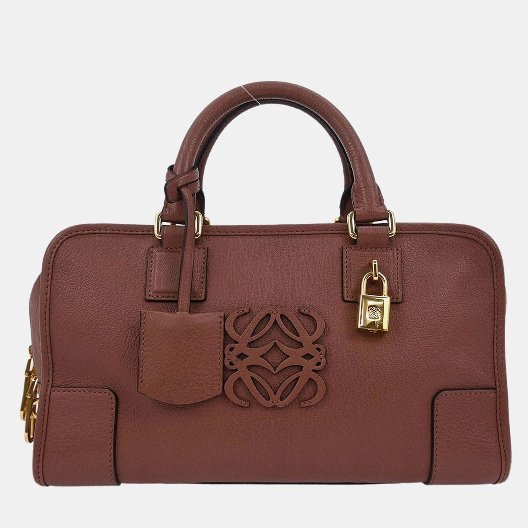 

Loewe Brown Leather Amazona 28 Handbag
