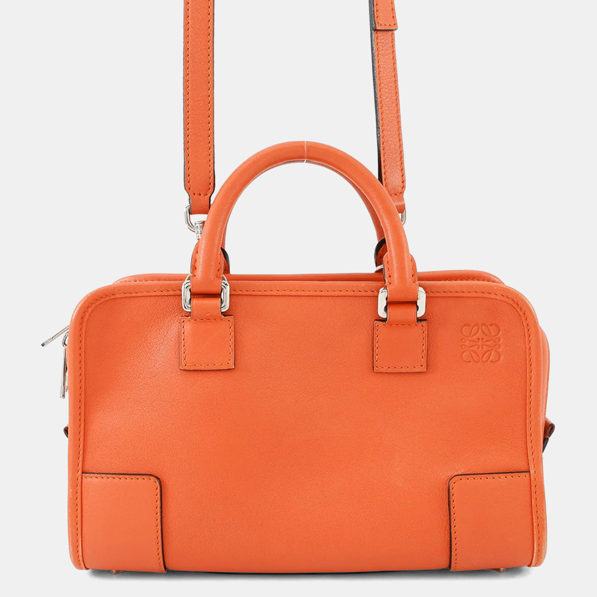 

Loewe Amazona 2Waybag Orange Leather