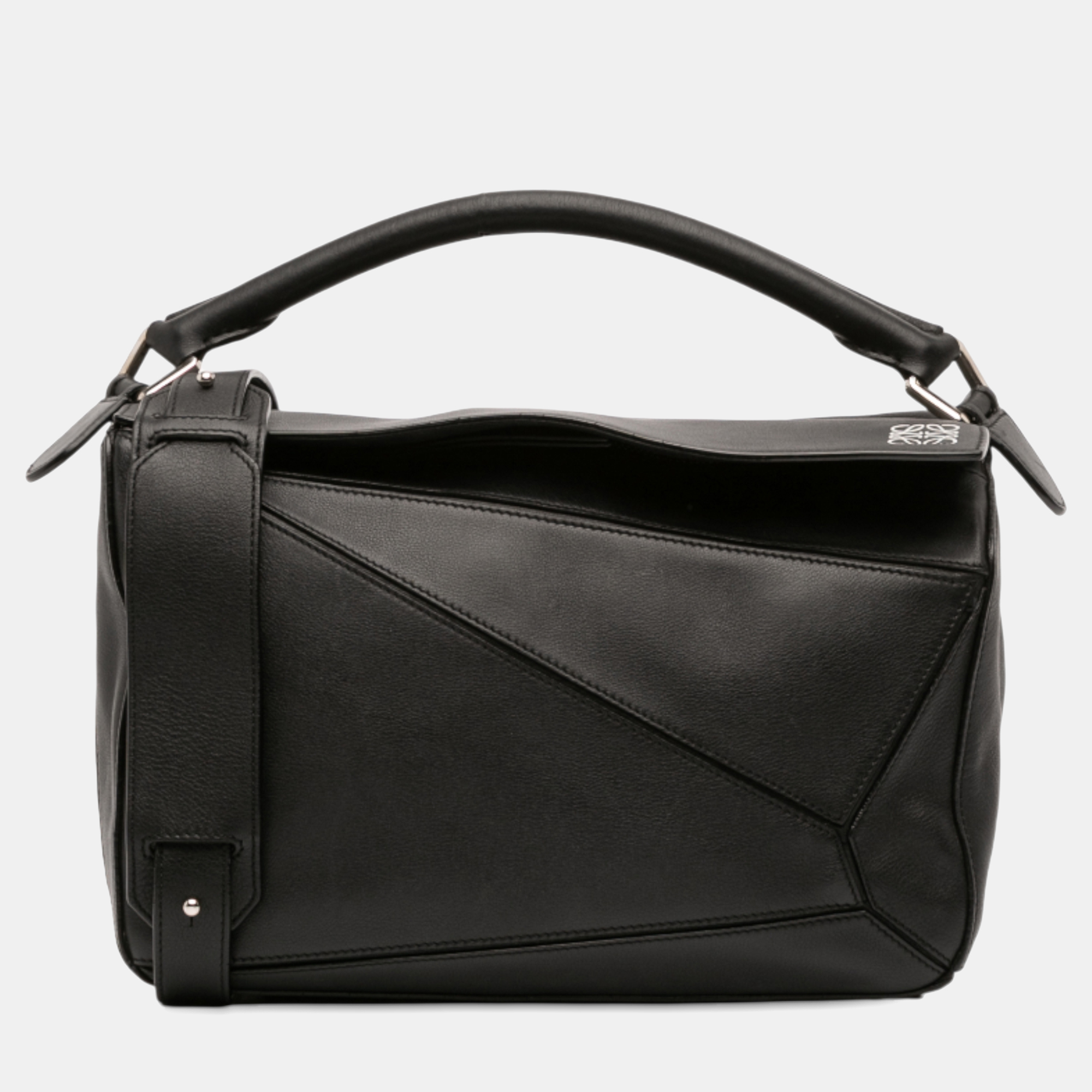 

Loewe Black Medium Calfskin Puzzle Satchel