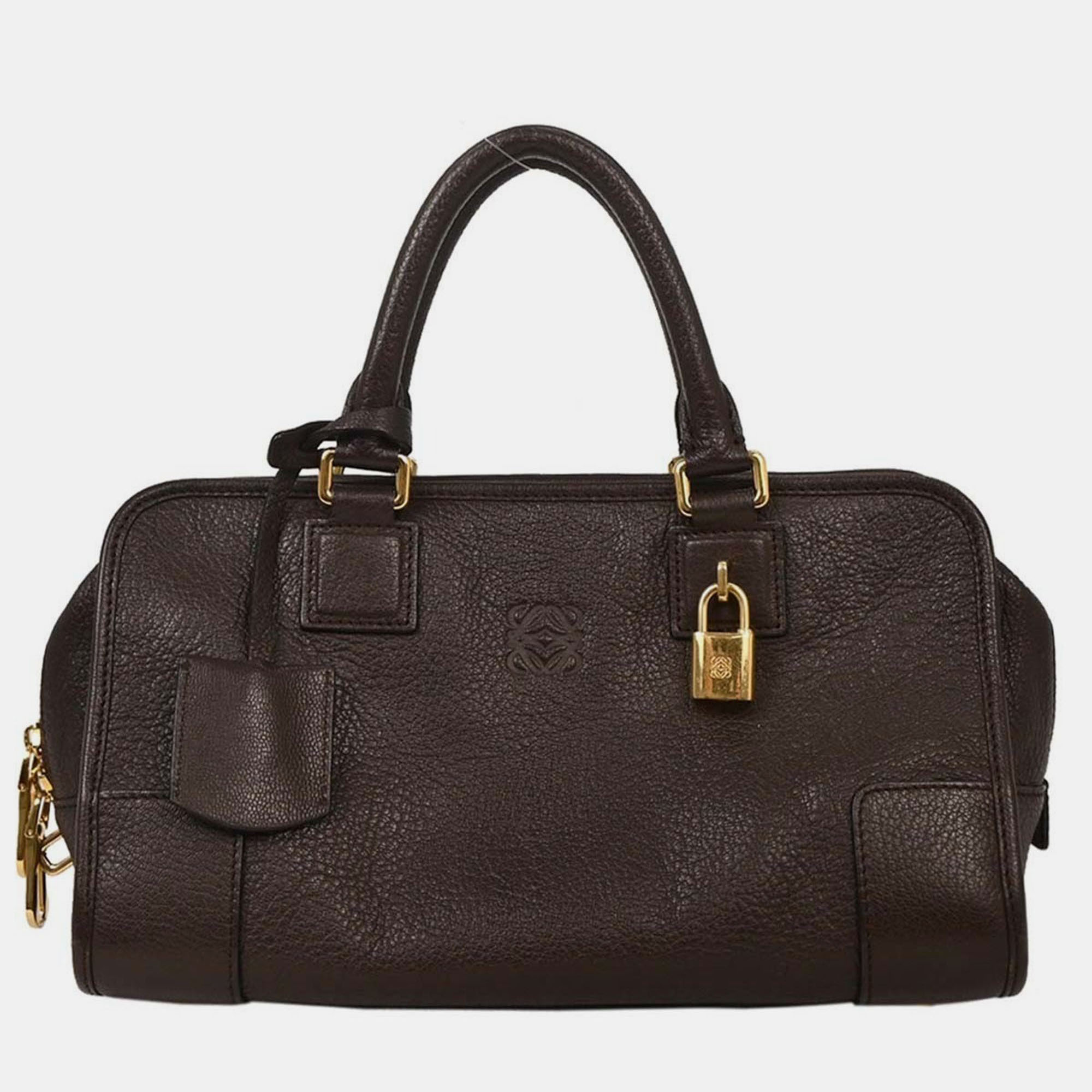 

Loewe Brown Amazona 28 Handbag