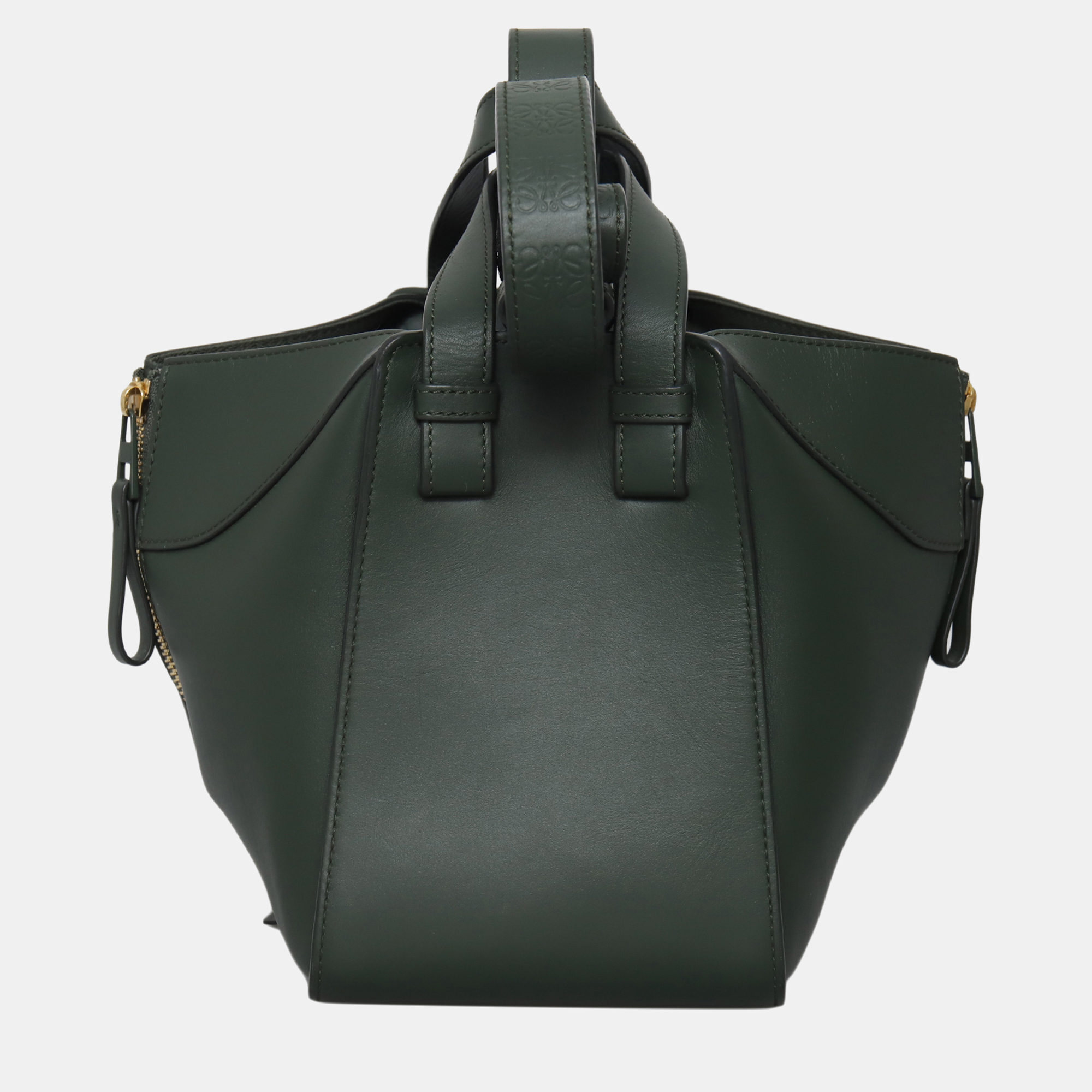 

Loewe Green Calf Compact Hammock Bag