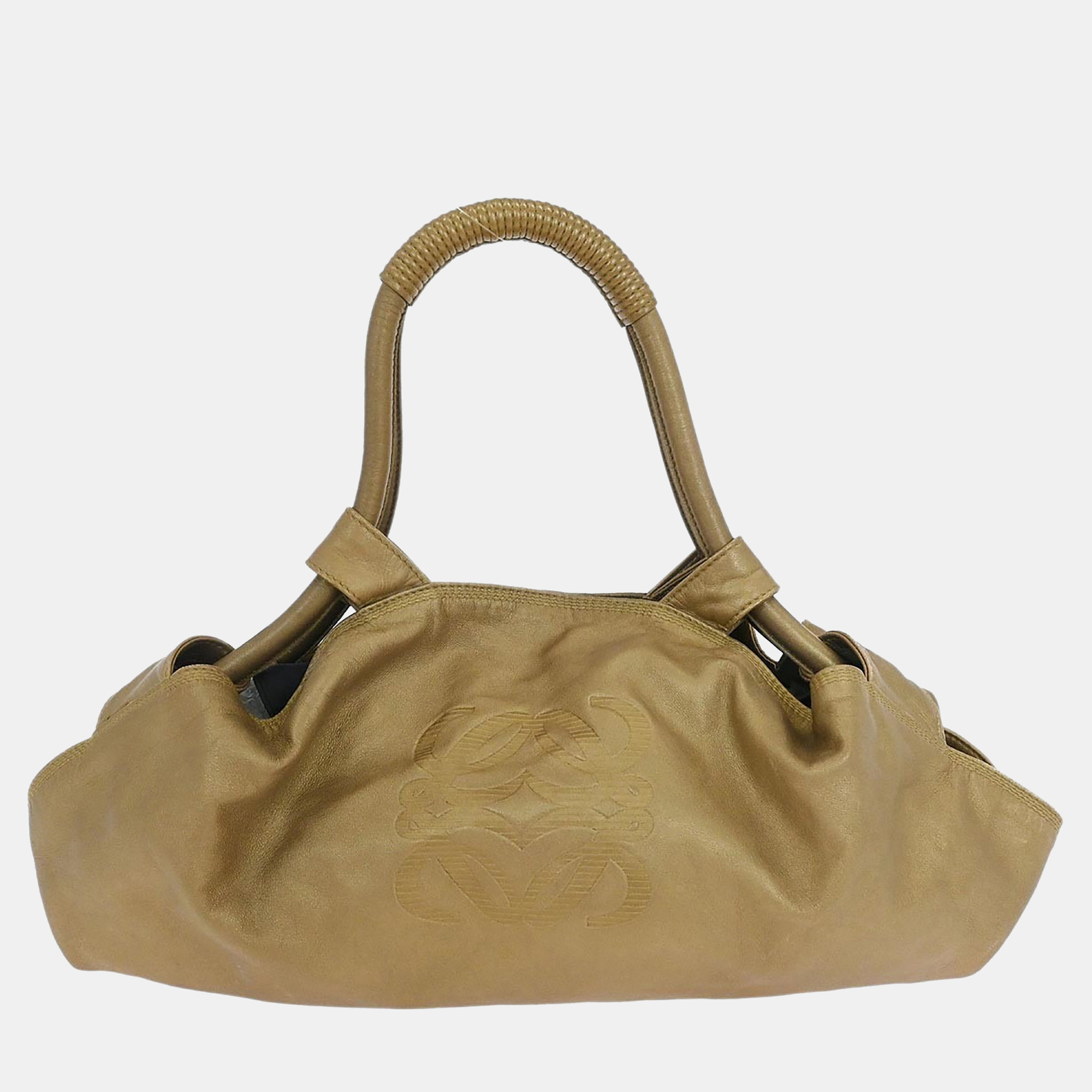

Loewe Gold Lambskin Nappa Aire Handbag