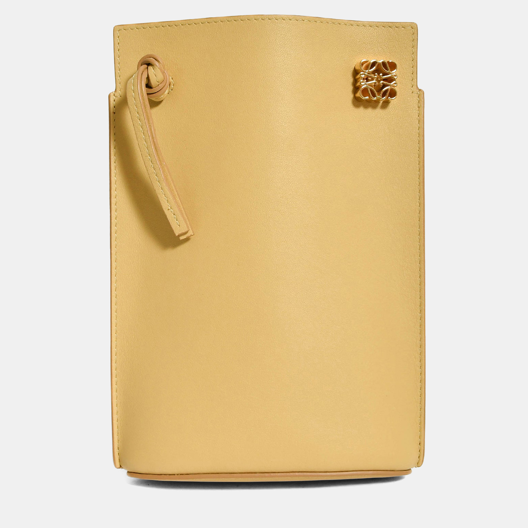 

Loewe Beige Pebble Leather 'Dice' Crossbody Bag