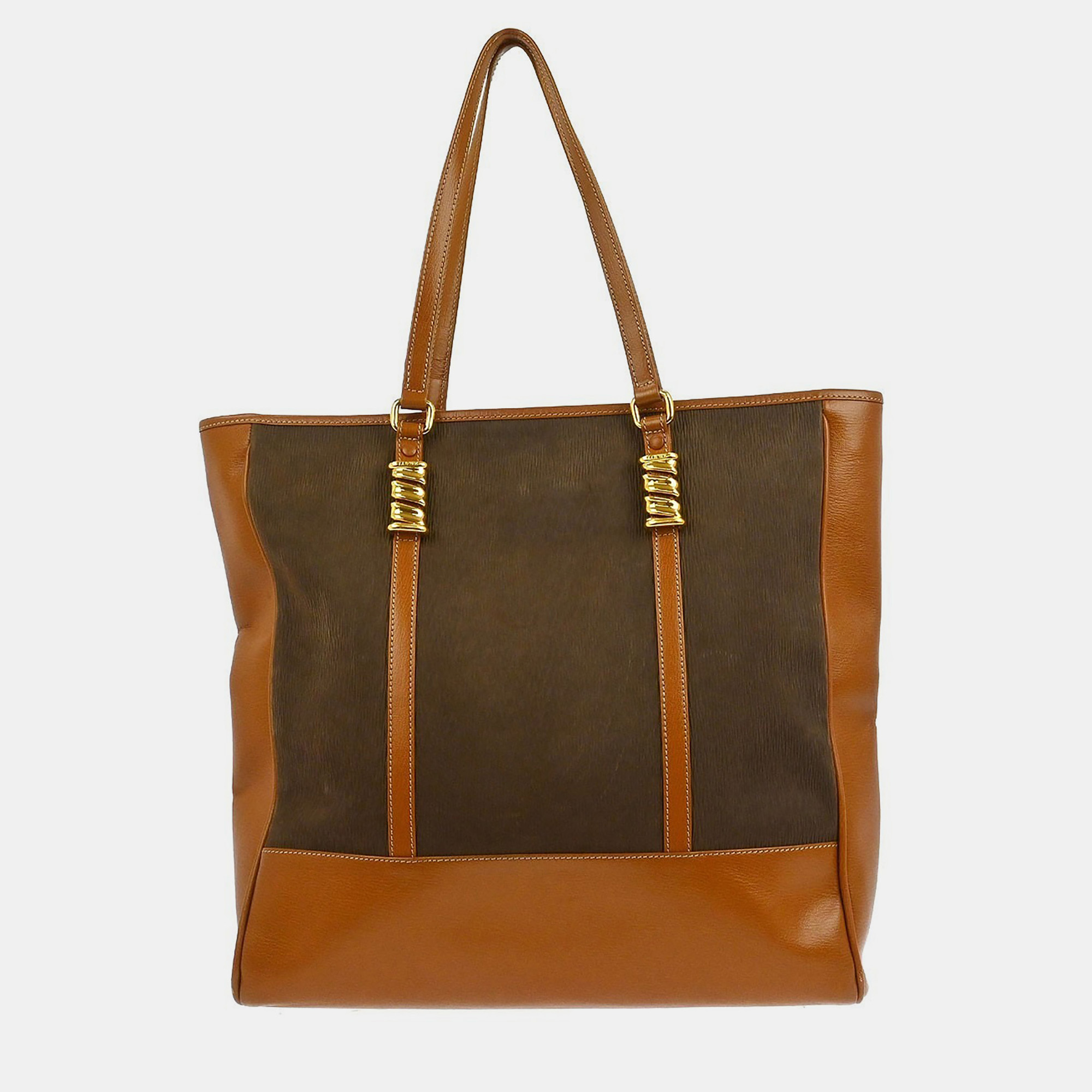

Loewe Belasquez L25 Brown Leather Tote Bag