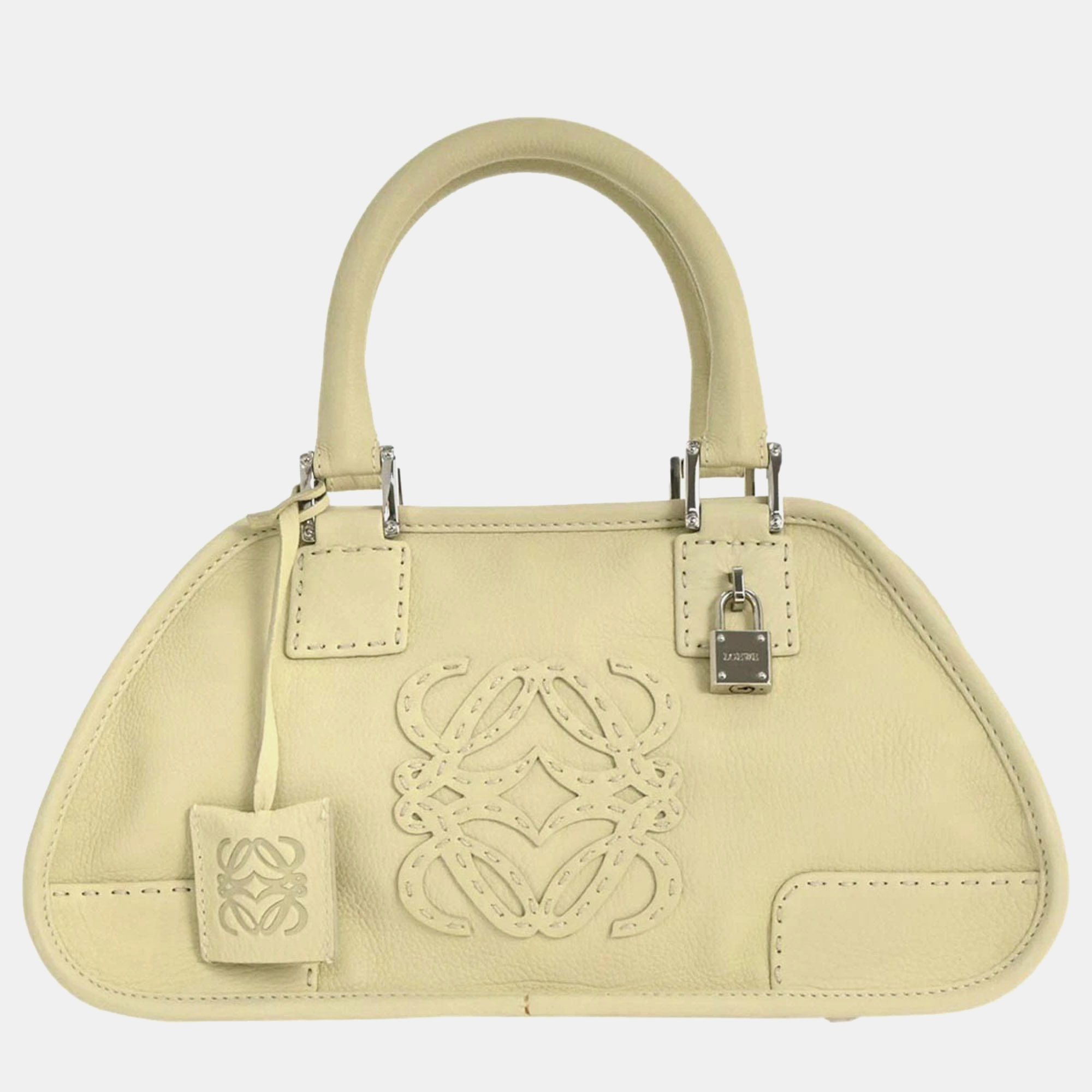 

Loewe Off-white Leather Handbag