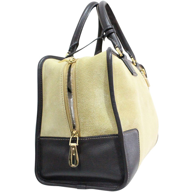 

Loewe Beige Amazona Suede Leather Bag