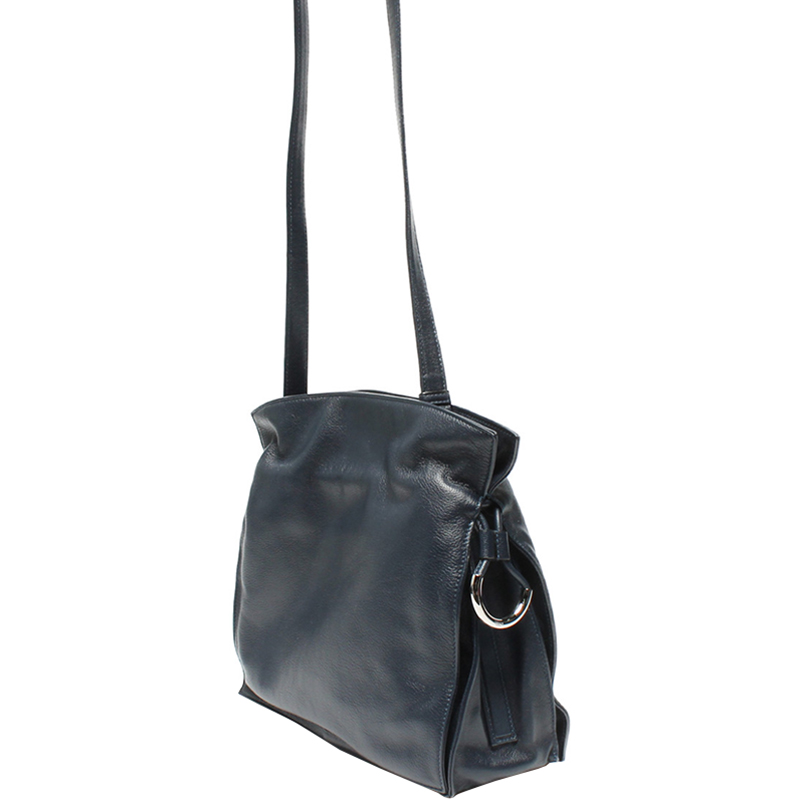 

Loewe Black Leather Shoulder Bag