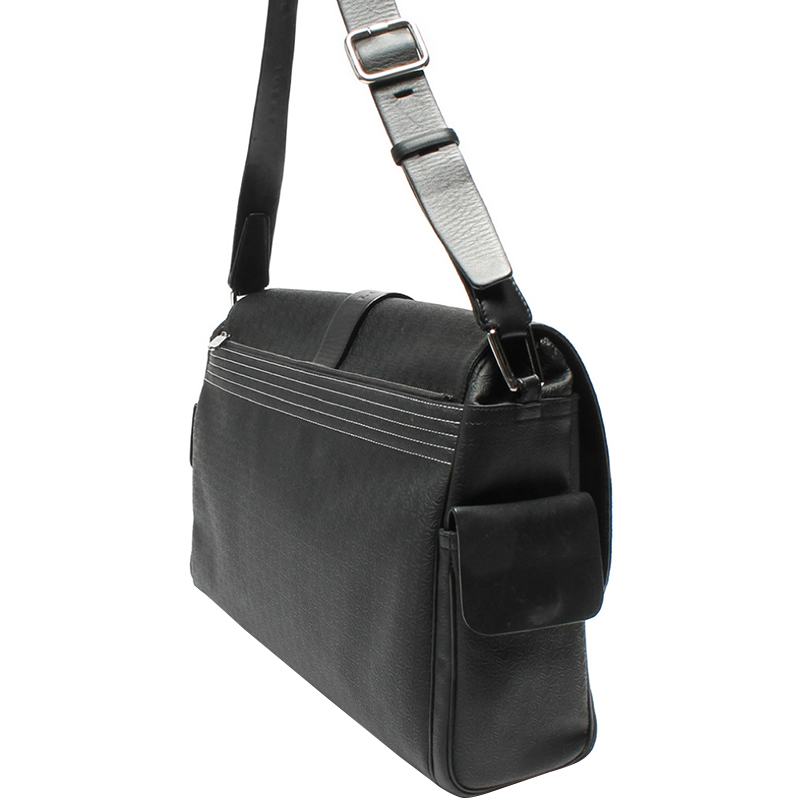 

Loewe Black Leather Shoulder Bag