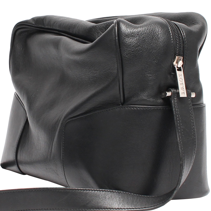 

Loewe Black Leather Shoulder Bag