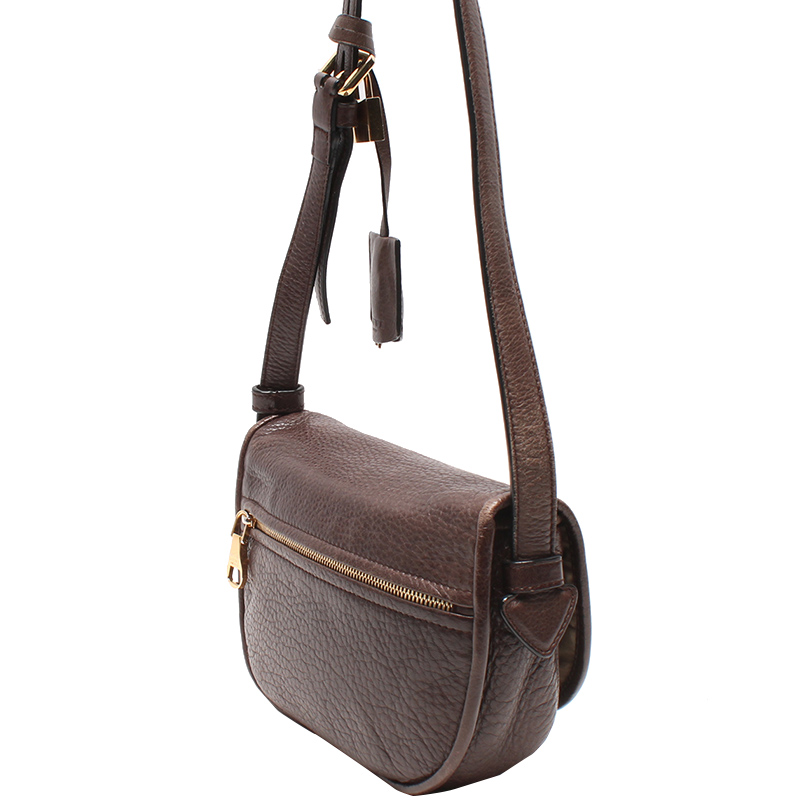 

Loewe Brown Leather Heritage Crossbody Bag