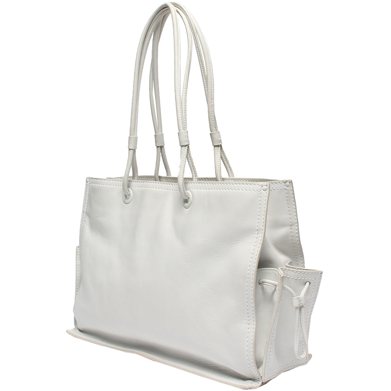 

Loewe White Leather Tote