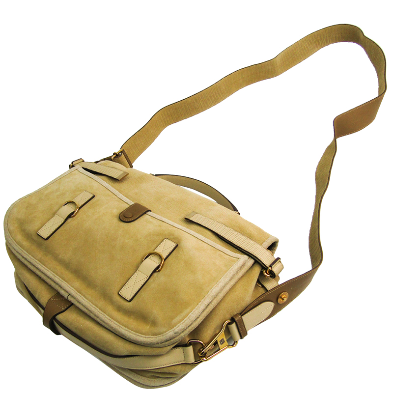 

Loewe Beige Suede Cartero Shoulder Bag