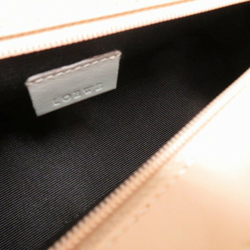 

Loewe Beige/Blue Leather Pouch