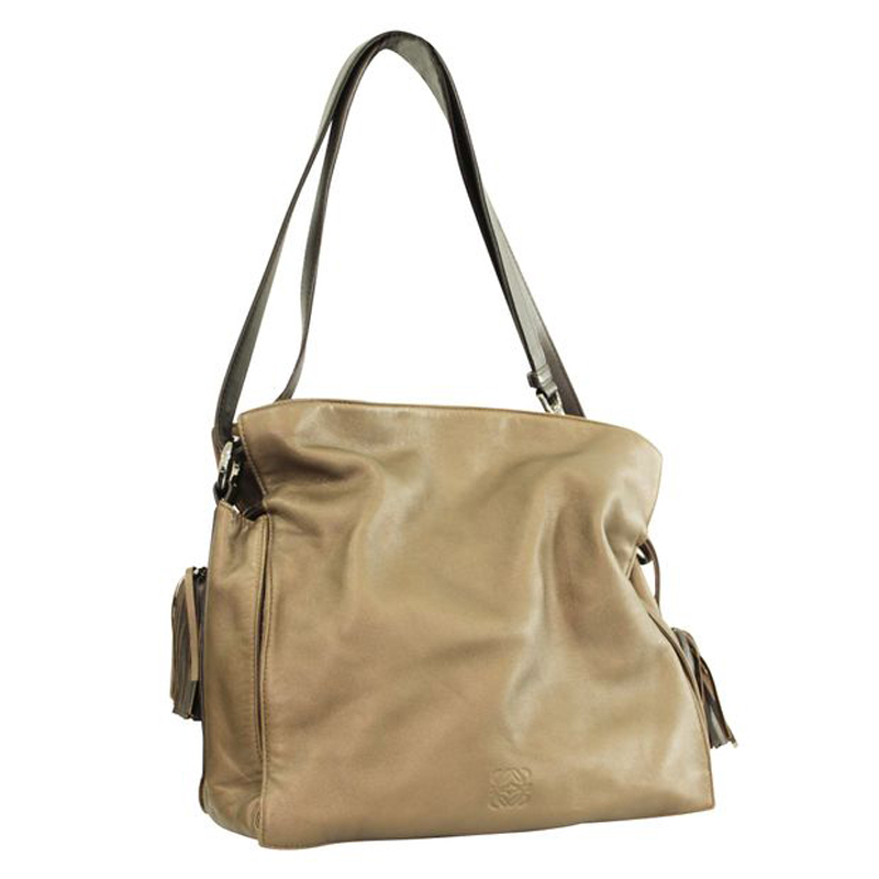 

Loewe Brown Leather Shoulder Bag