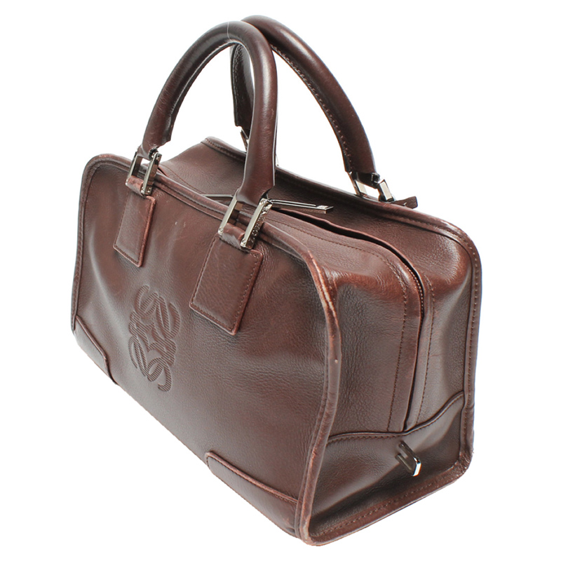 

Loewe Brown Leather Amazona 28 Bag