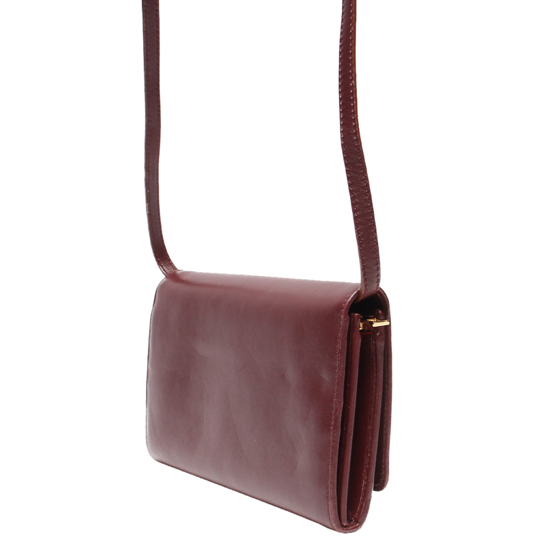 

Loewe Red Leather Continental Wallet