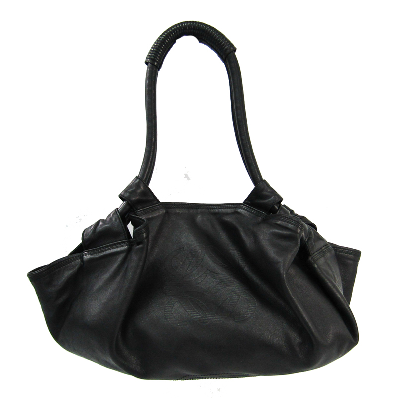 Pre-owned Loewe Black Leather Nappa Aire Bag