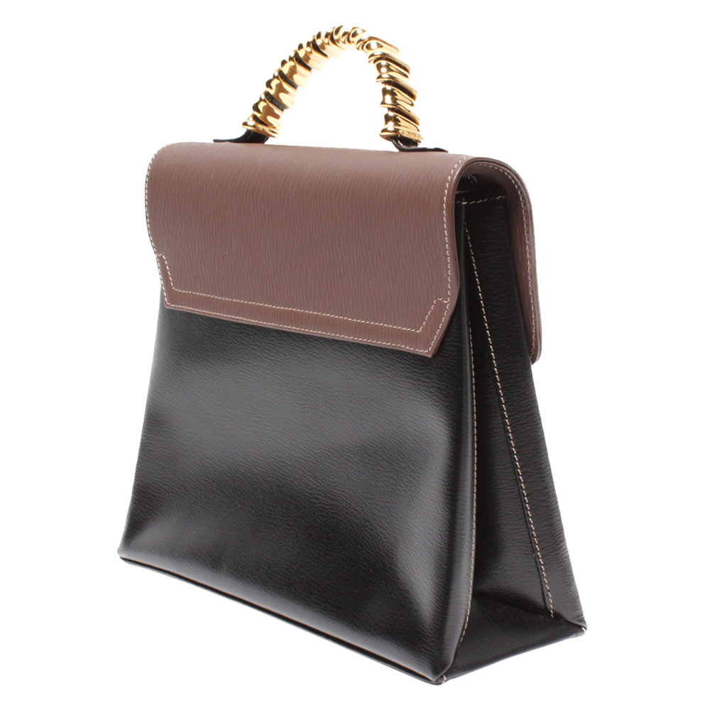 

Loewe Black Leather Shoulder Bag