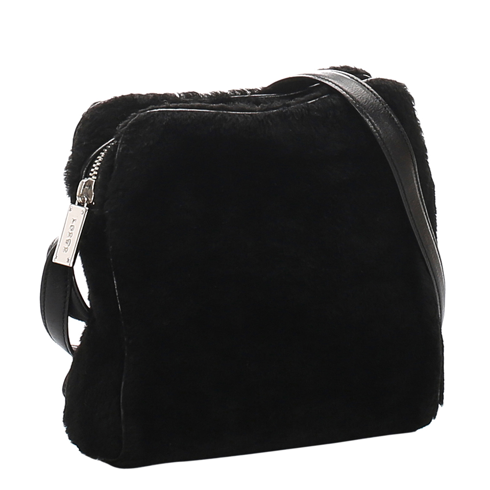 

Loewe Black Wool Crossbody Bag
