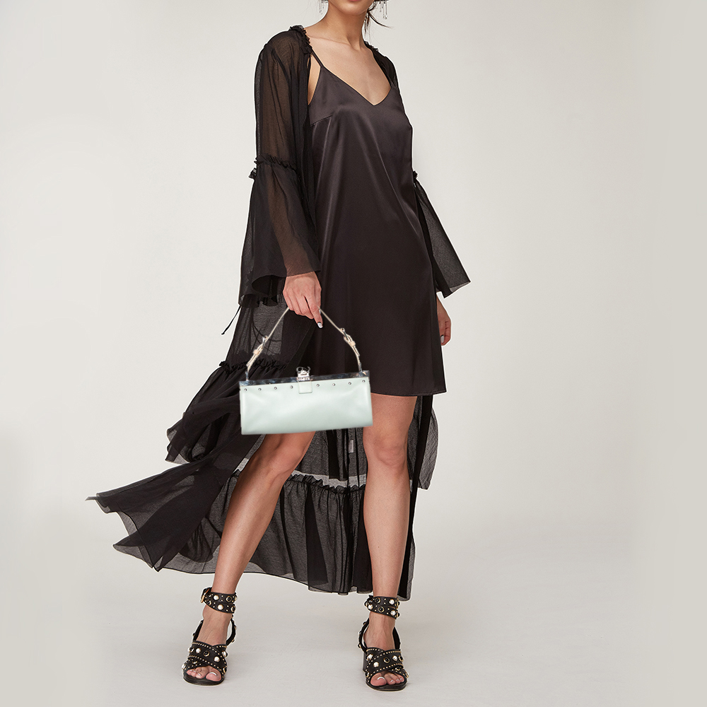 

Loewe Blue Leather Baguette Bag
