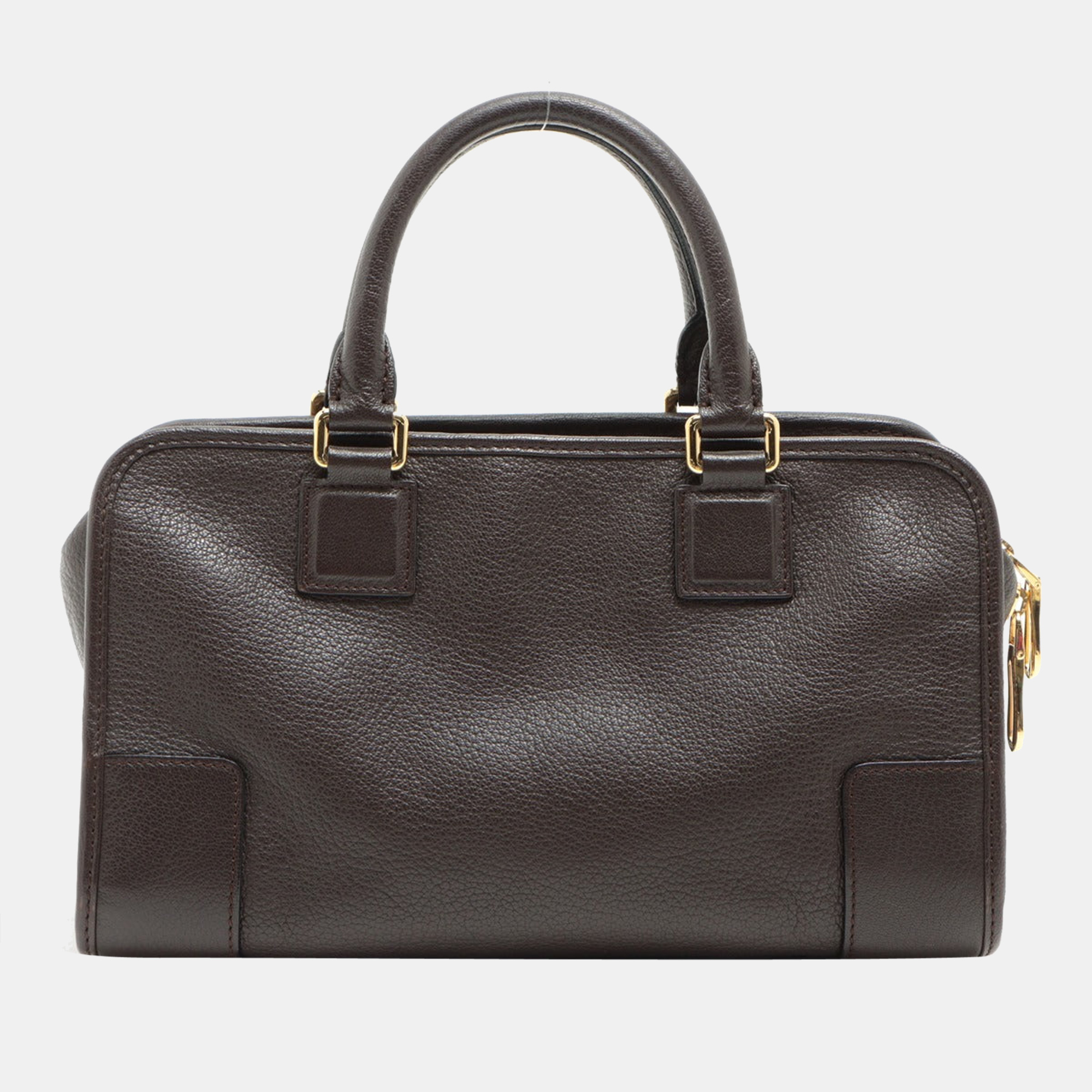 

Loewe Amazona 28 Leather Hand bag Brown