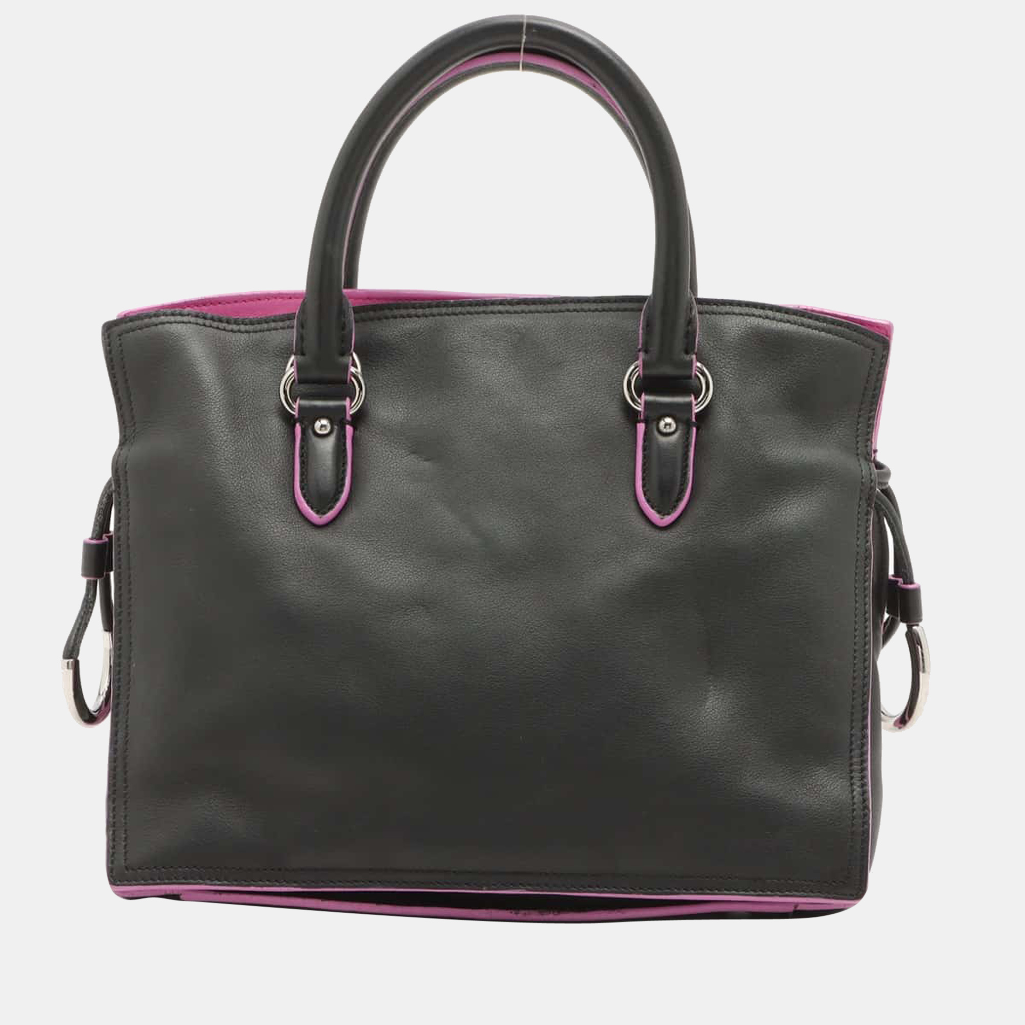 

Loewe Flamenco Nappa leather 2way handbag Black