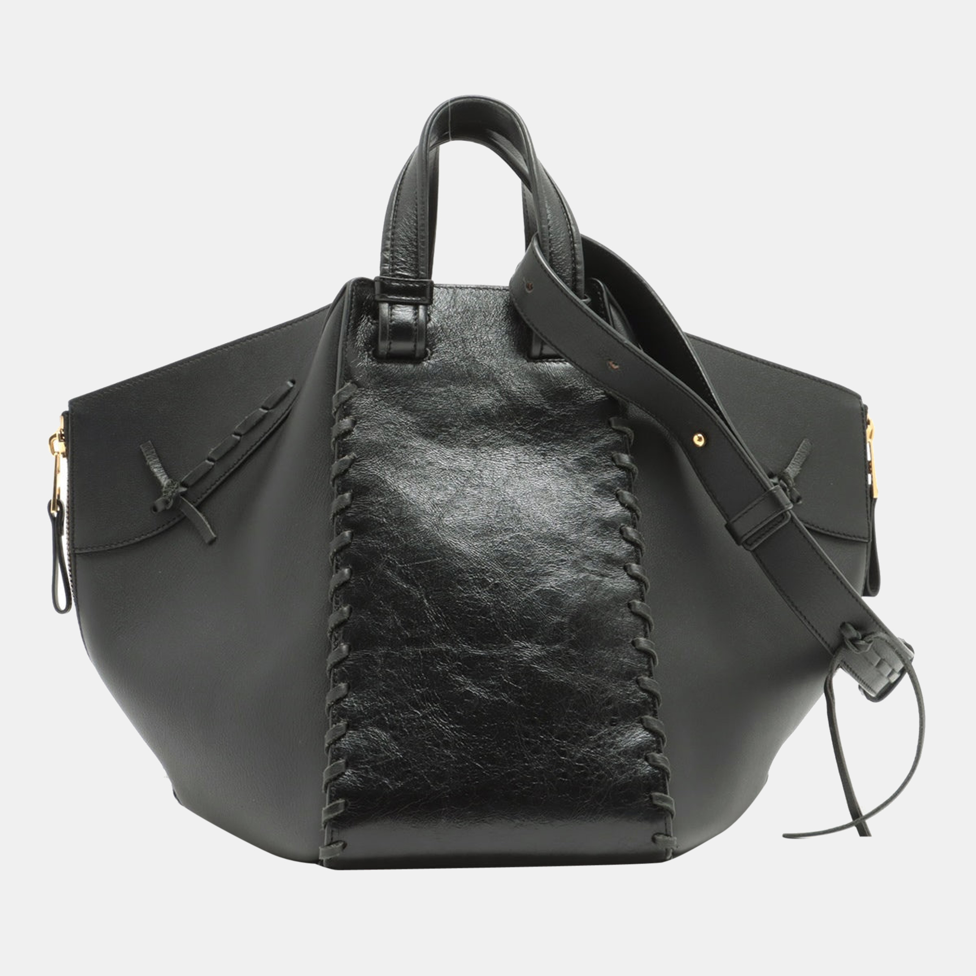 

Loewe Hammock Lace Leather 2way shoulder bag Black