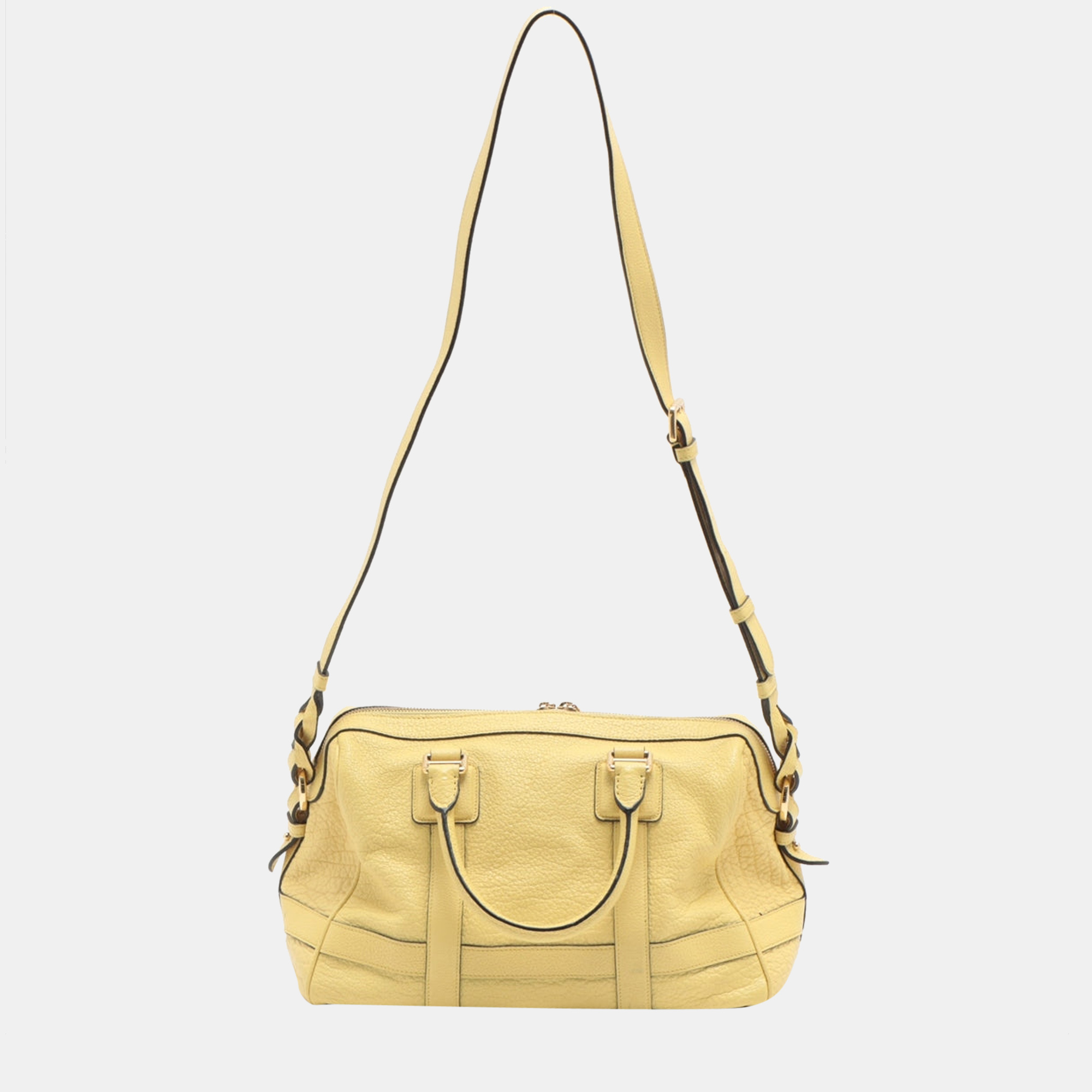 

Loewe Leather 2way handbag Yellow