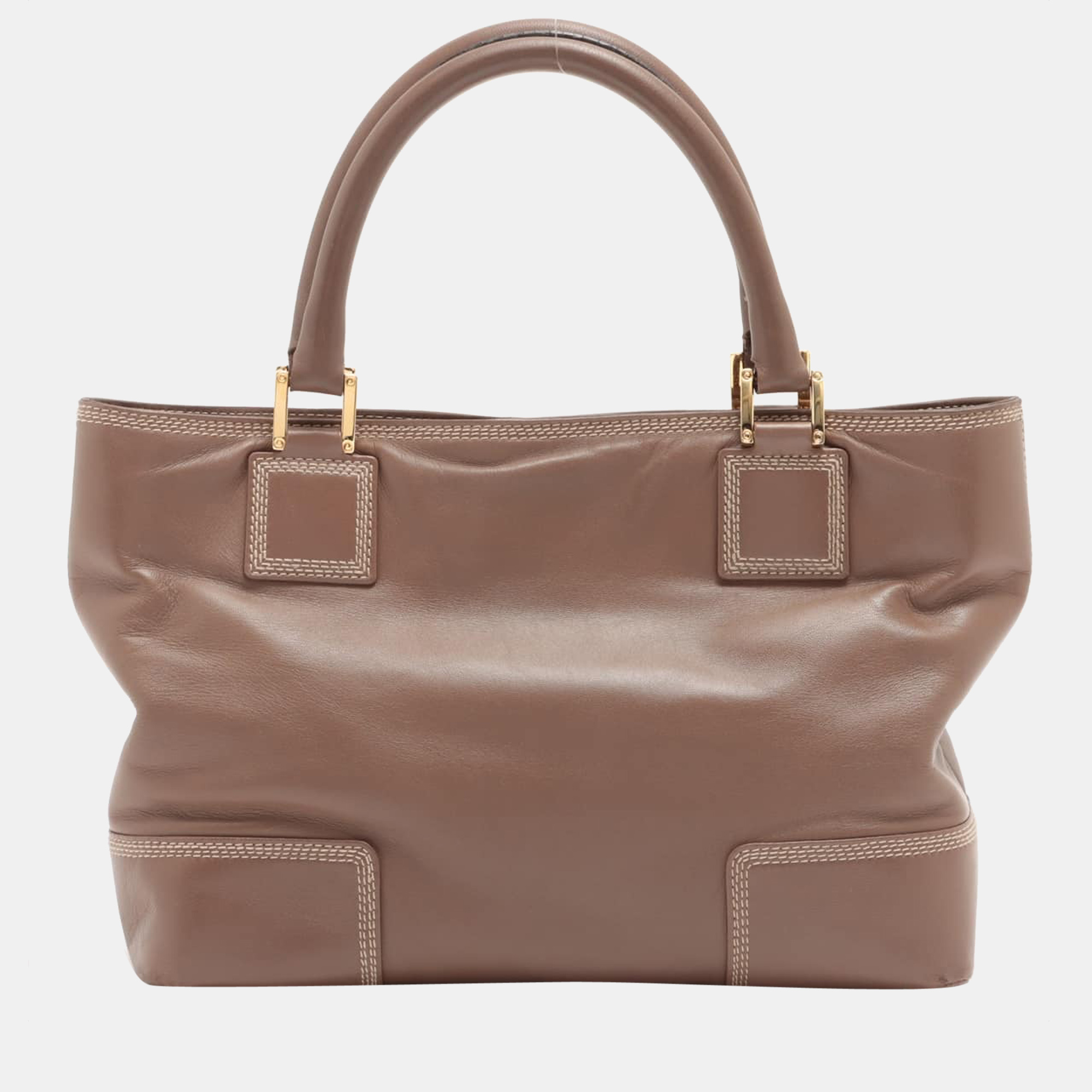 

Loewe Leather Hand bag Brown