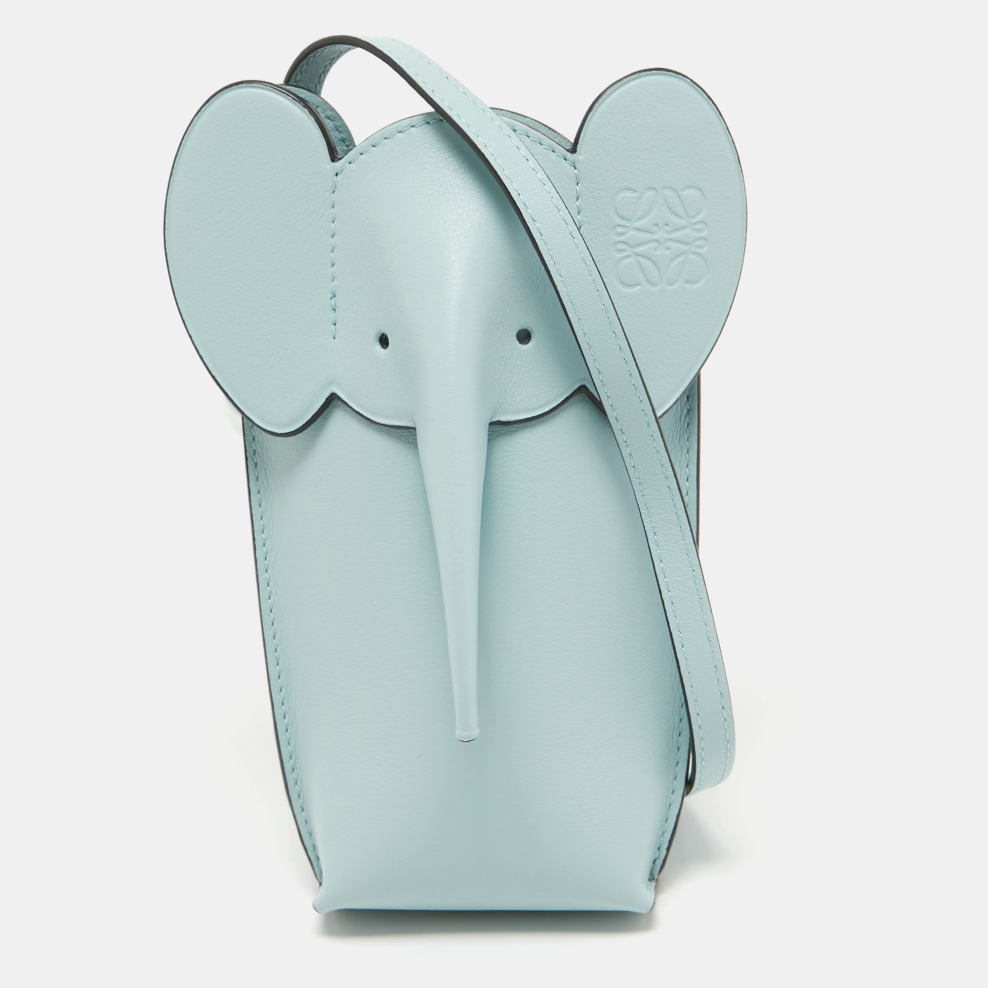 【LOEWE】ELEPHANT POCKET  エレファントポーチ Loewe Elephant Pocket Pouch in Pink Leather – AvaMaria