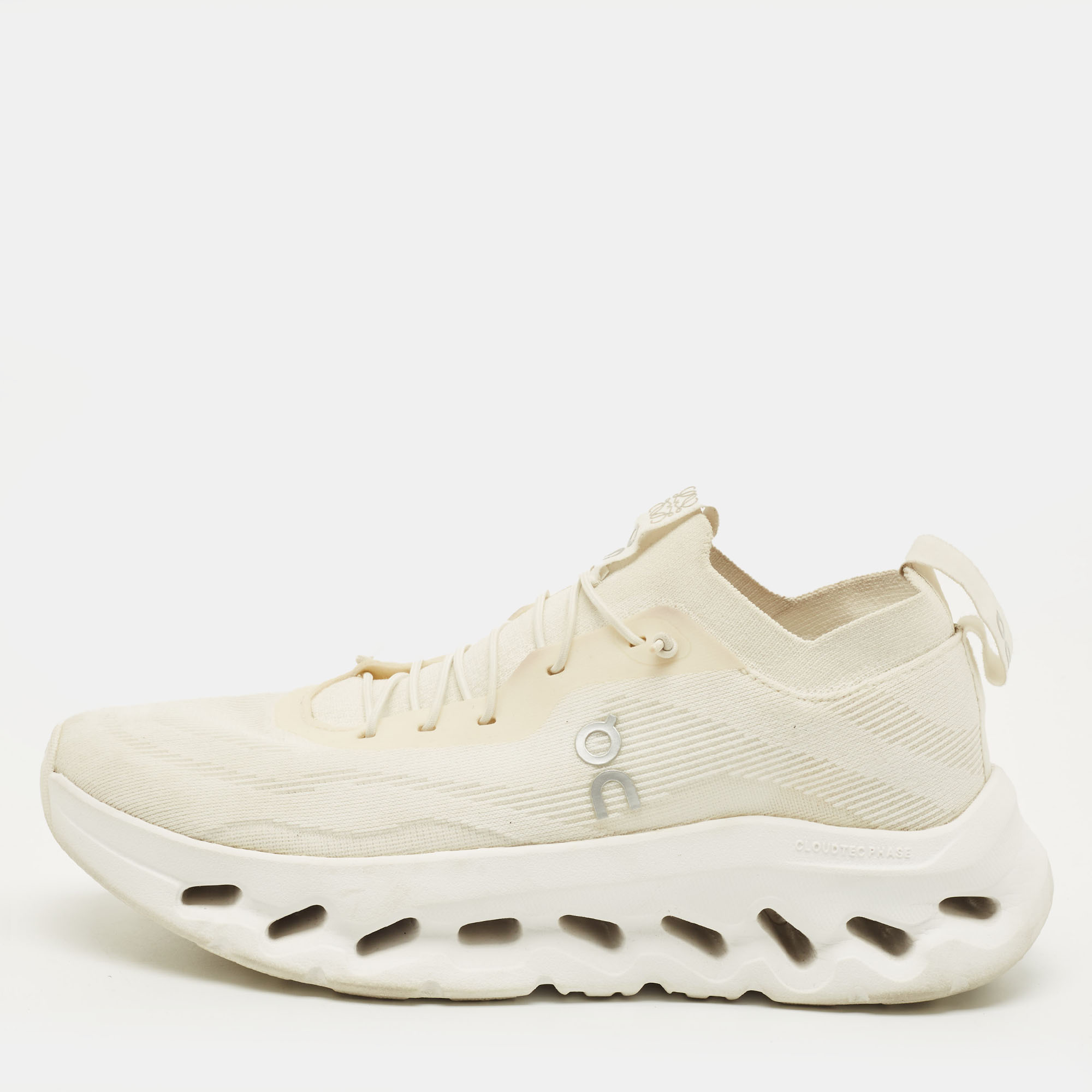 

Loewe x On Cloudtilt Size  Off White Fabric Running Sneakers