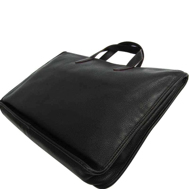

Loewe Black Leather Briefcase