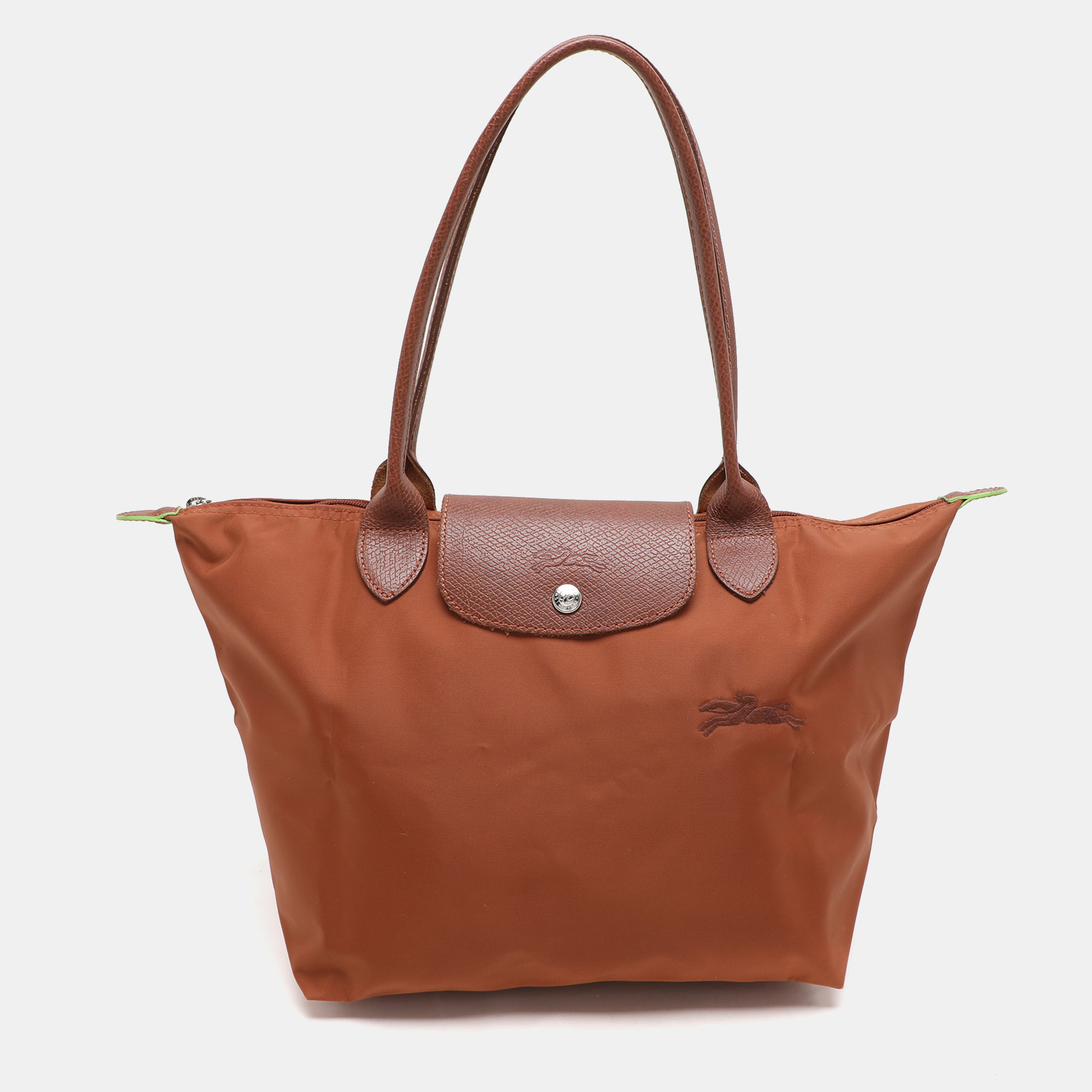 

Longchamp Brown Nylon Le Pliage  Tote