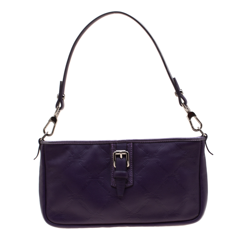 longchamp purple tote bag