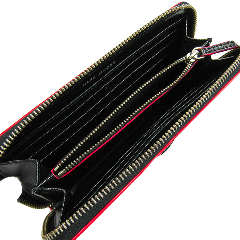 

Marc Jacobs Multi Color Coated Leather Long Wallet, Multicolor