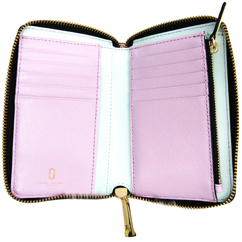 

Marc Jacobs Light Pink Embossed Calf Leather Wallet