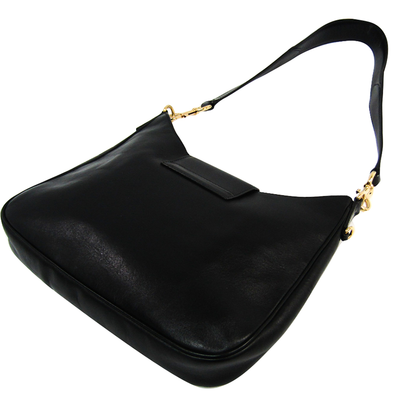 

Marc Jacobs Black Leather Shoulder Bag