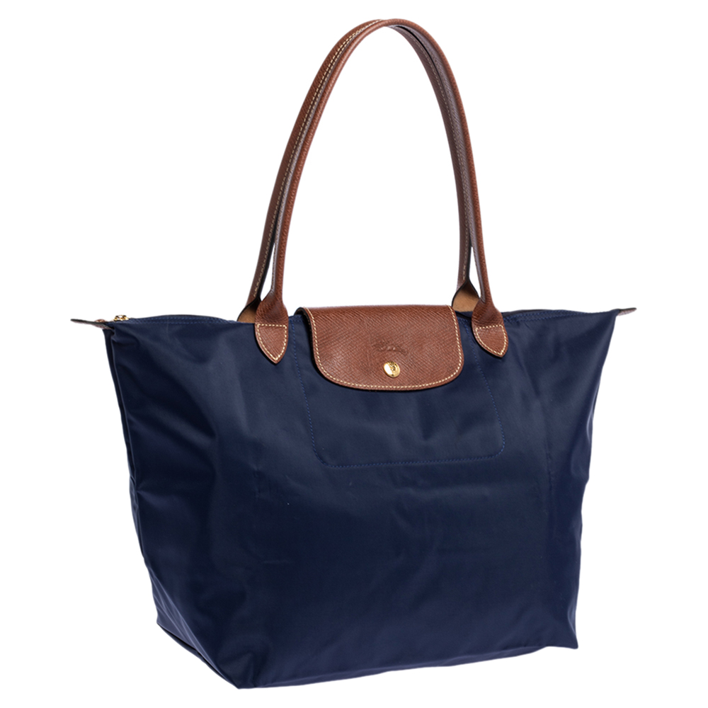 Longchamp+Le+Pliage+1899089556+Nylon+Tote+Handbag%2C+Size+L for sale online