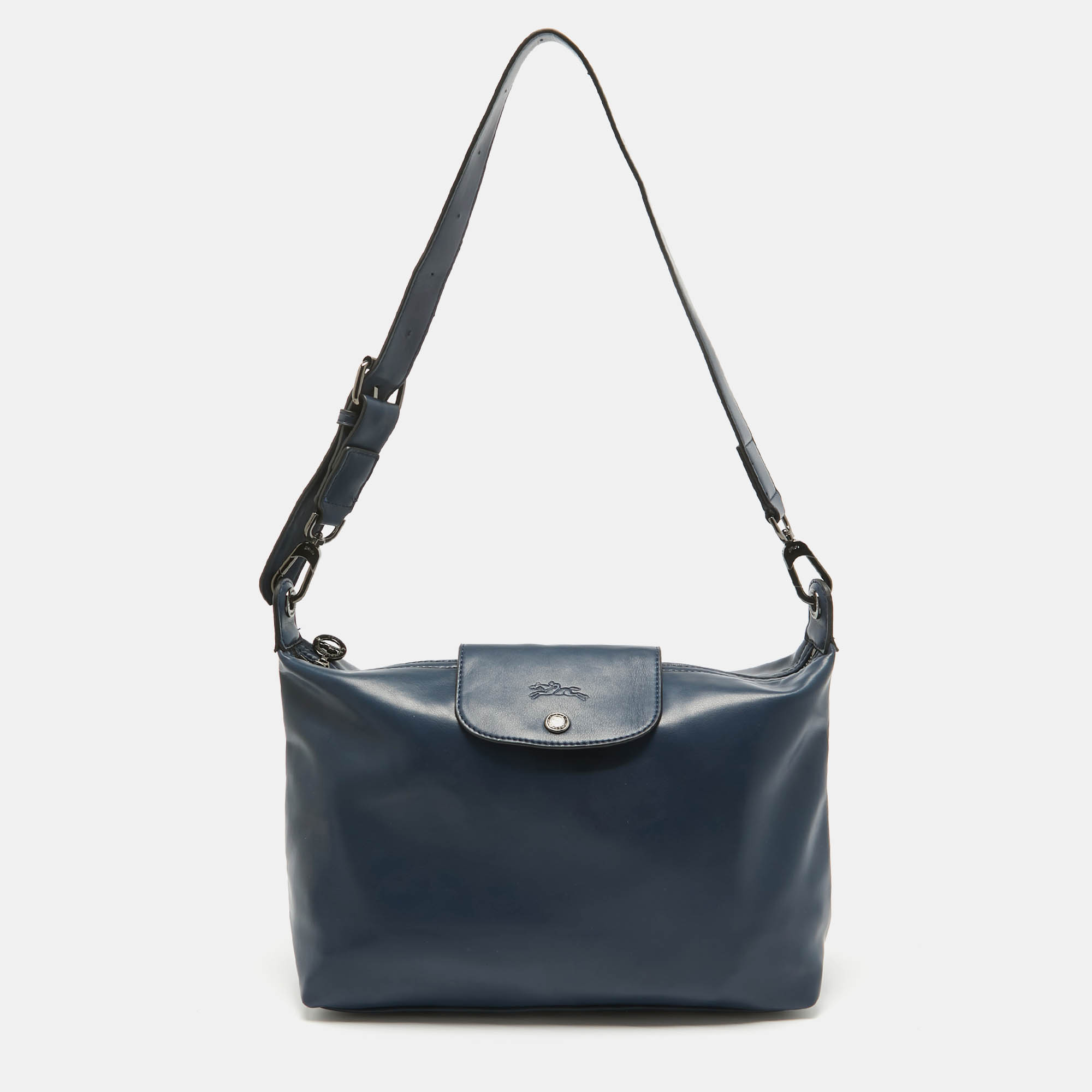 

Longchamp Navy Blue Leather Le Pliage Xtra Shoulder Bag
